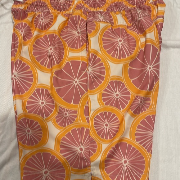 B0807 Sovereign CODE Trunks Orange Pink Board Shorts grape Fruit Slices LARGE - Picture 4 of 7